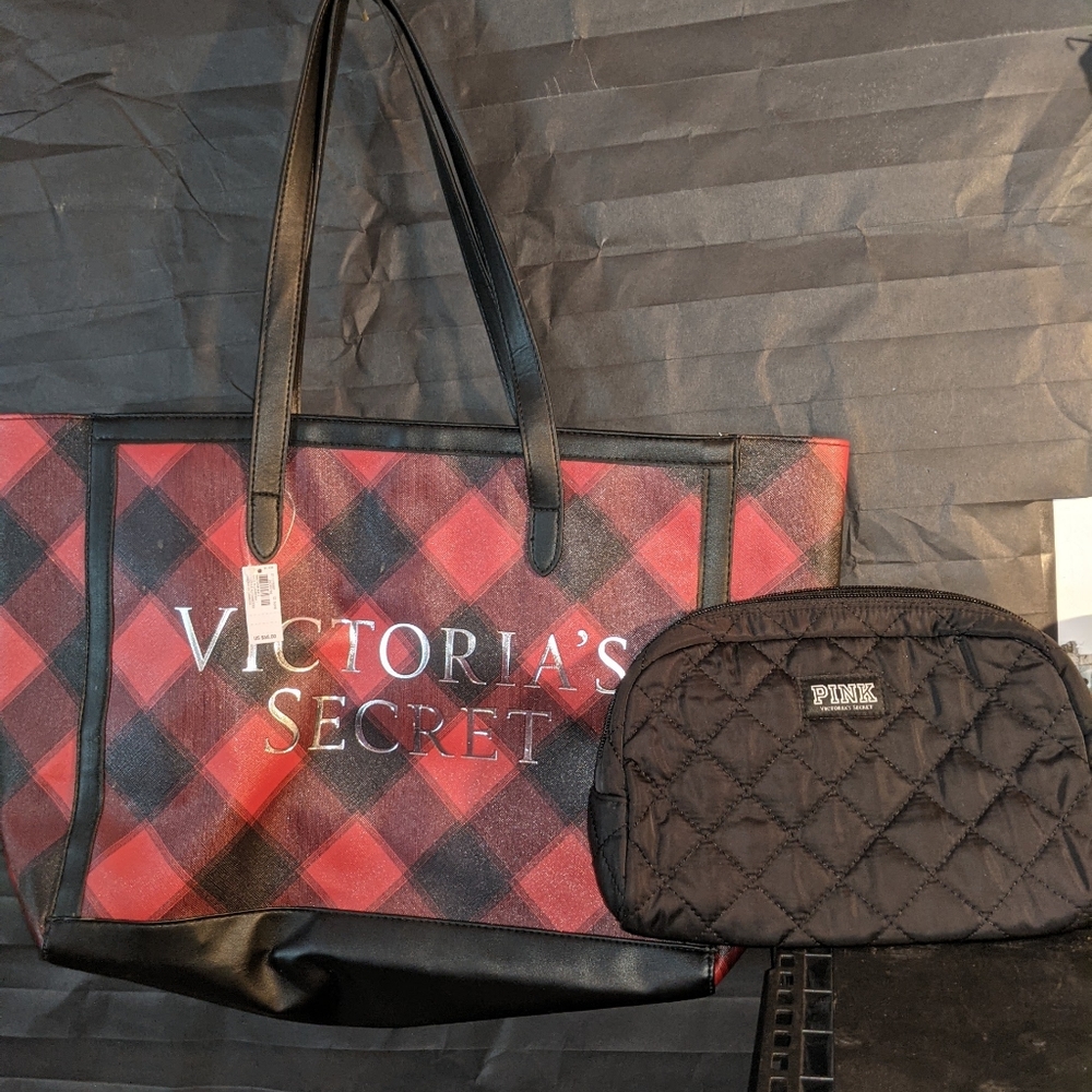 . VS tote with Cosmo case